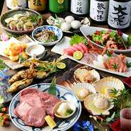 2名～要御予約。飲み放題ラストオーダーは終了30分前です。※仕入れ状況によりコース内容が変更にある場合がございます。ご了承ください。