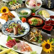 2名～要御予約。飲み放題ラストオーダーは終了30分前です。※仕入れ状況によりコース内容が変更にある場合がございます。ご了承ください。