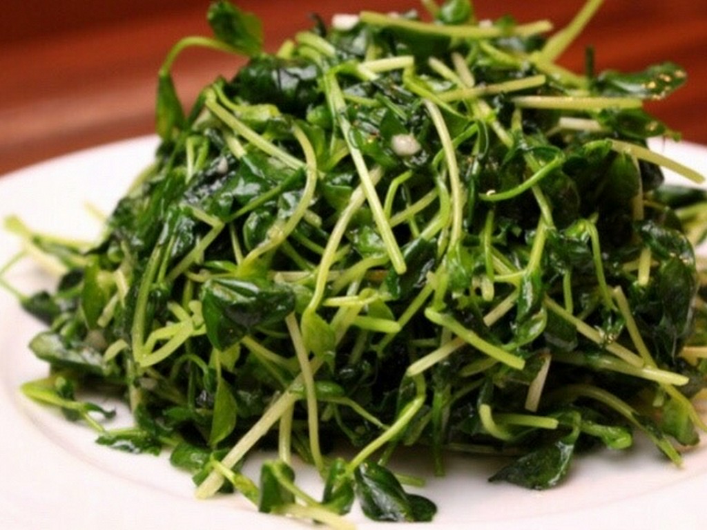 トウミョウの炒め