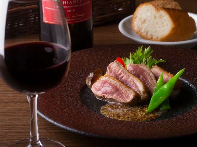 ワインにこだわっている