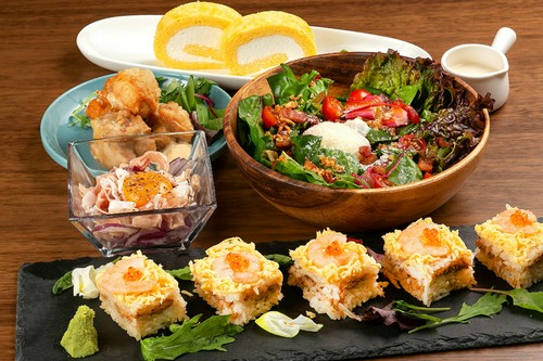 目でも楽しめる、ワクワクする料理が勢揃い