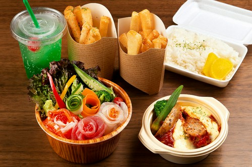 テイクアウトメニューも充実