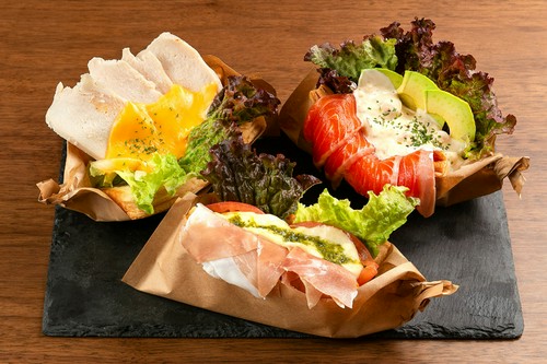 店内でも、テイクアウトでも人気の『トーストサンド』