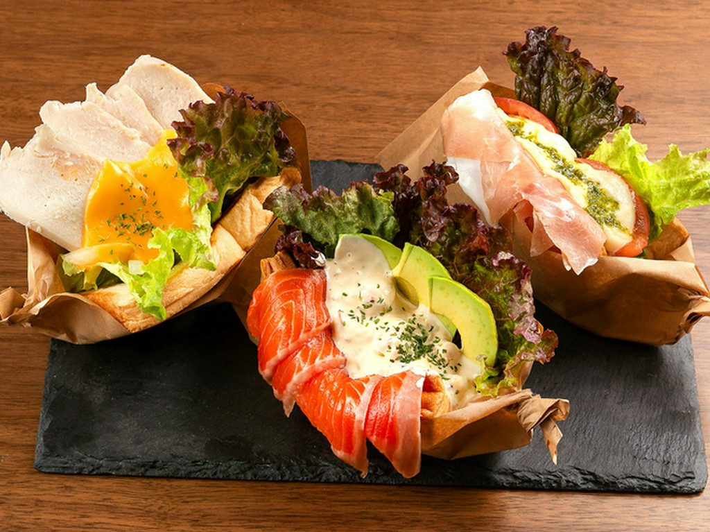 こんがり焼いたパンが香ばしい『トーストサンド』