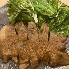 厚切り豚ブロック生姜焼き