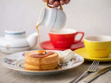 MlesnA 究極のホットケーキ＋more tea free Set