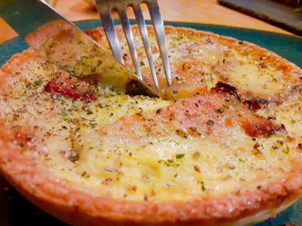 カルボナーラ風キッシュ