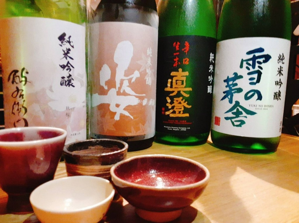 種類豊富な日本酒