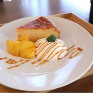 キャラメルチーズケーキ