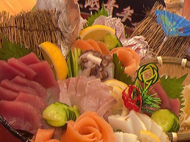 刺身盛り合わせ