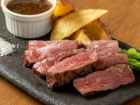 じっくり丁寧に焼き上げた『佐賀牛（赤身）のグリル』