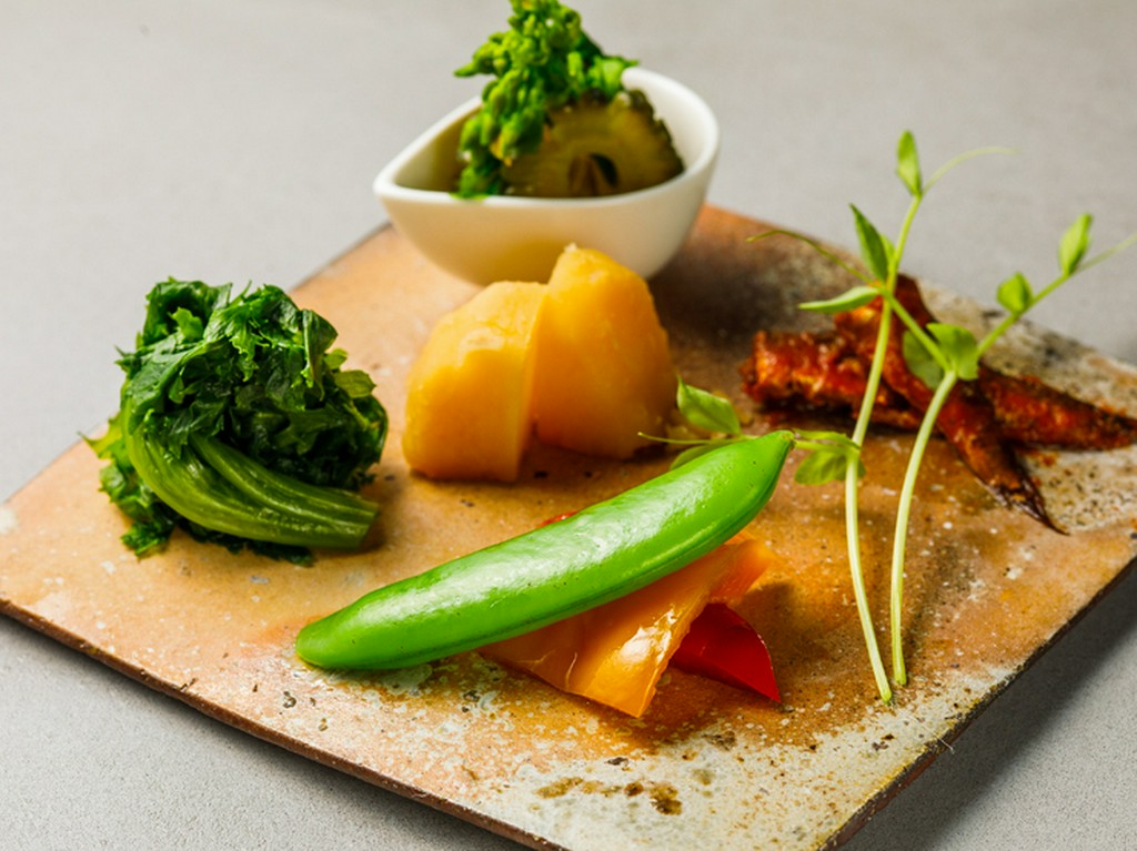 旬の野菜がたっぷり『前菜5種盛り』