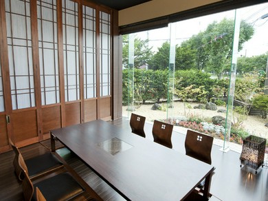 掘りごたつは全席個室です。