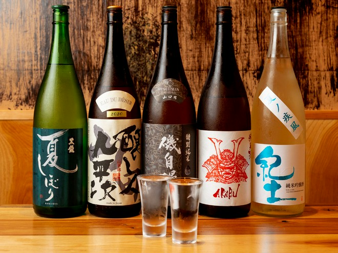 日本酒にこだわっている