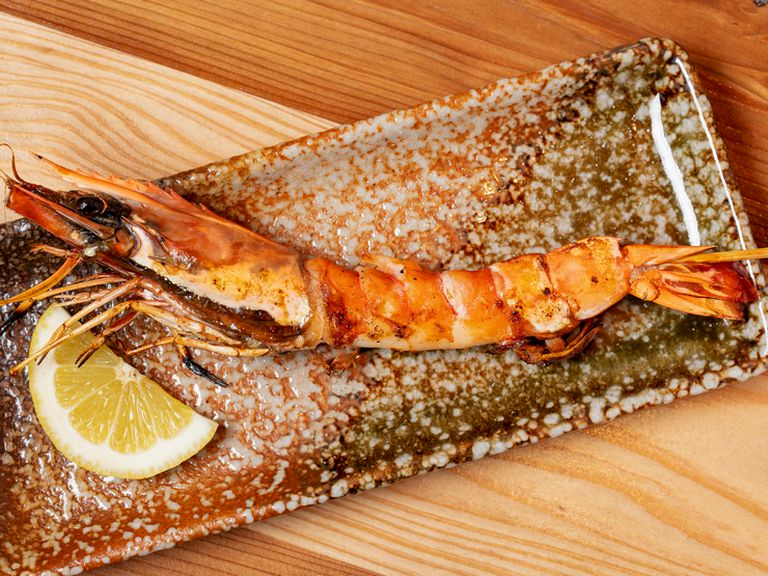 産地直送海鮮の炉端焼き『大きな海老』