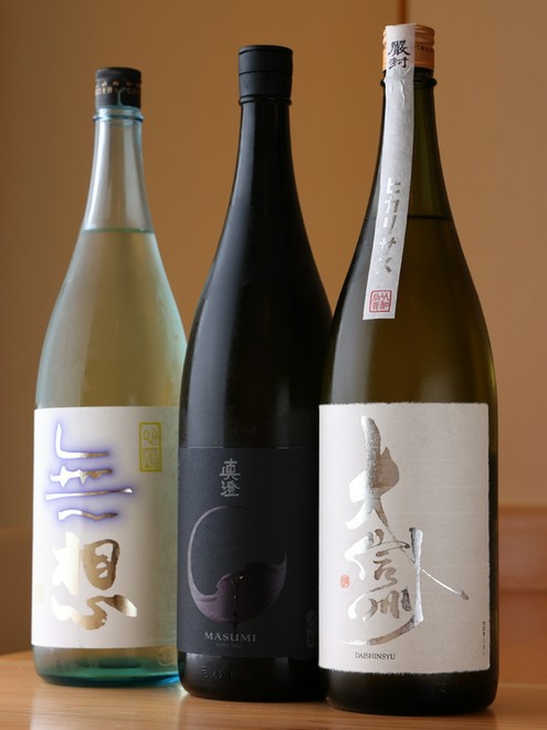日本酒にこだわっている