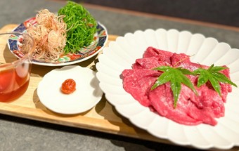 牛タンと旬菜のお出汁しゃぶしゃぶ