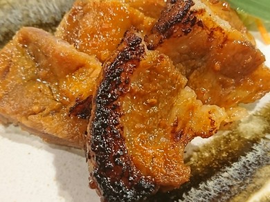 しっとりした食感が嬉しい『宮城野ポーク　味噌漬け焼き』