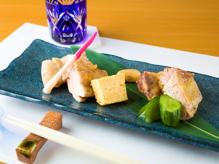 もも肉二種類盛り合わせ