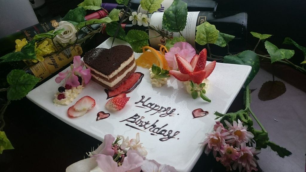 誕生日プレート