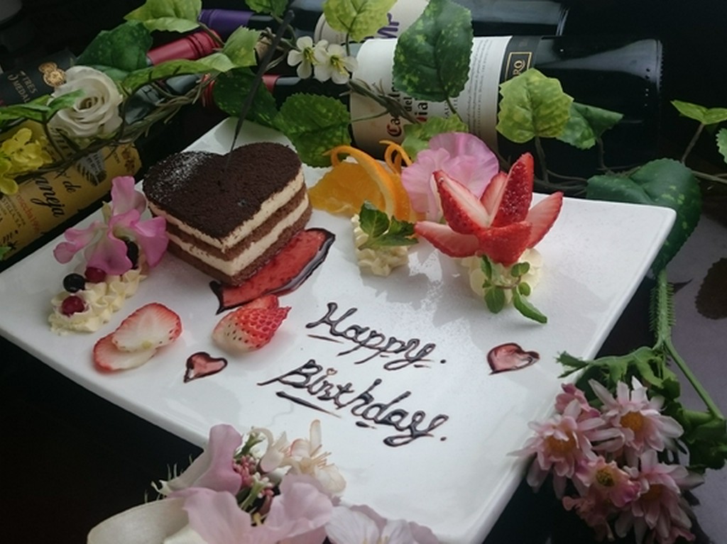 誕生日プレート