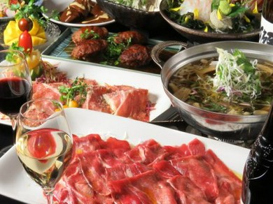名物！牛タンしゃぶしゃぶ！牛タン料理・豊洲直送ピチピチ鮮魚