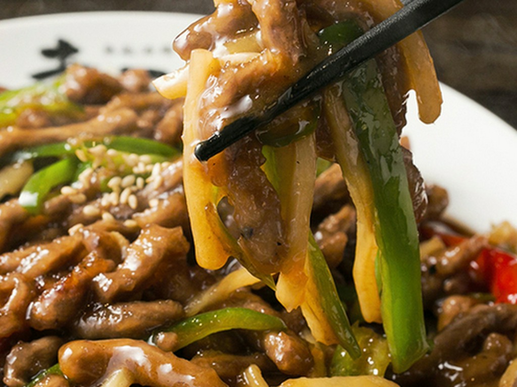 チンジャオロース