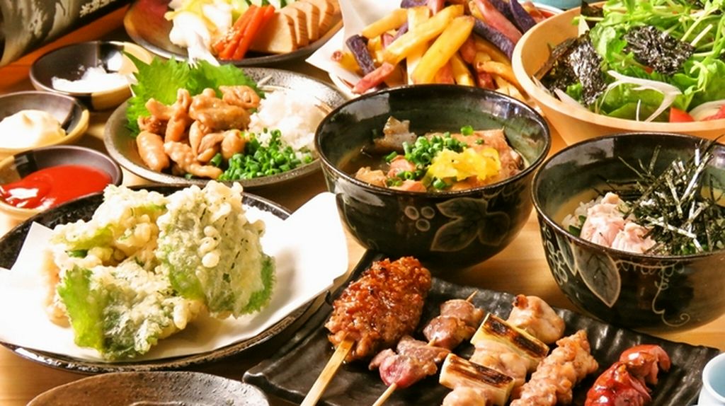 各種御宴会にオススメ！当店名物を取り揃えた2H飲放付き［かいかぶりコース］税込4000円！！