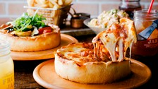 当店人気の『シカゴピザ・チーズリパブリック』を自社醸造したビール含む3種ビールをご堪能頂けるコース！
