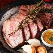 その日の部位を選んで提供します、ビールやワインとの相性を楽しんで！

300g 3480円
450g 4980円