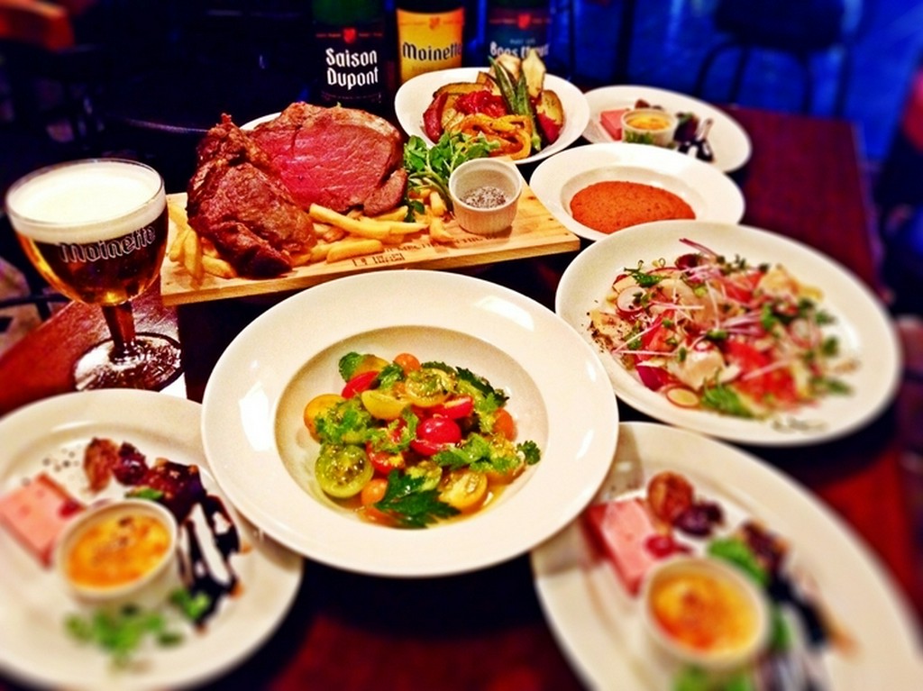 コストパフォーマンス抜群の飲み放題付きコースプランあり