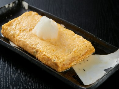 優しいだしの香りと旨みが自慢『出し巻き玉子』