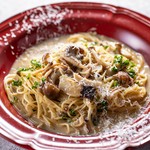 ポルチーニの贅沢な風味、味わいをたっぷりキノコと共に