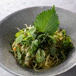 イタリア料理の中でも特に個性的で、見栄えも食欲もそそる一皿に