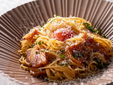 龍のたまごのカルボナーラ