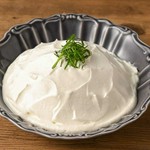 冷製スープとマッシュポテト！なめらかな濃厚クリーム