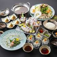 旬のふぐを存分に味わえる、冬限定の贅沢コース。
歓迎会・送別会など大切な時間にも最適です。