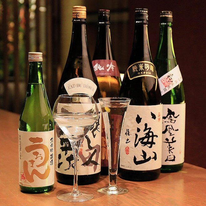 日本酒にこだわっている