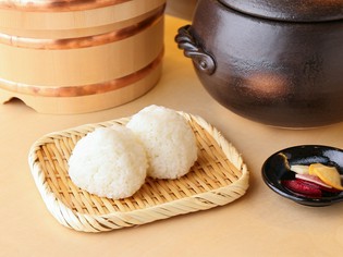 こだわりのお米で握る『おむすび』