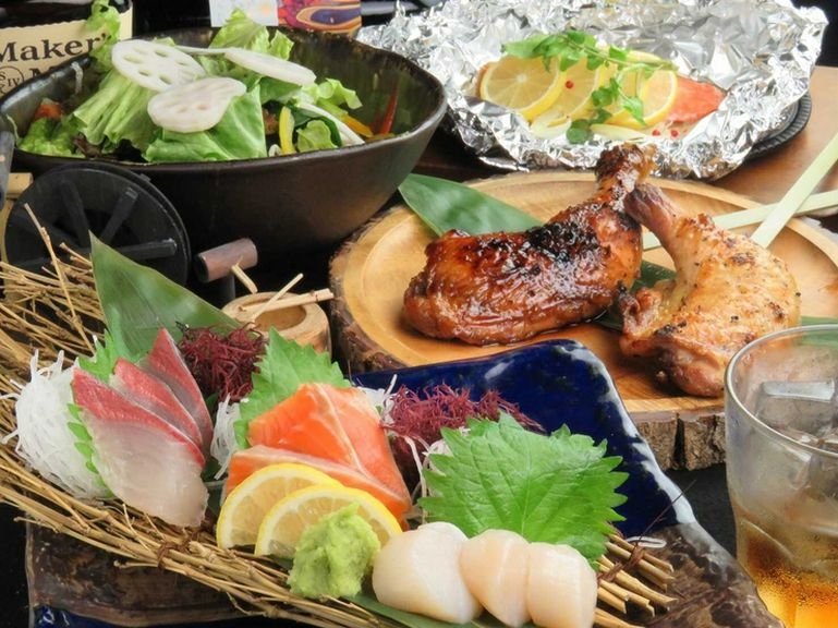 4500円コース(2時間飲み放題付)