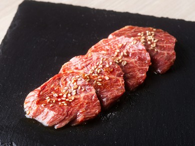 仕入れに自信あり。和牛ならではの柔らかさと歯切れの良さが特長の『上ハラミ』