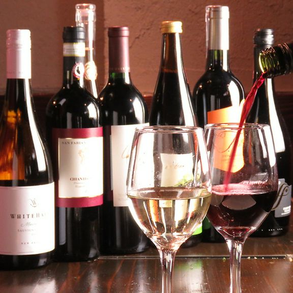 +500円でワインバイキング