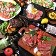 12時から17時までの最大限5時間の食べ飲み放題放題コースです。