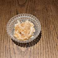 サメの軟骨を梅で和えました。なんかサッパリした物ない？
これです。