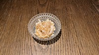 サメの軟骨を梅で和えました。なんかサッパリした物ない？
これです。