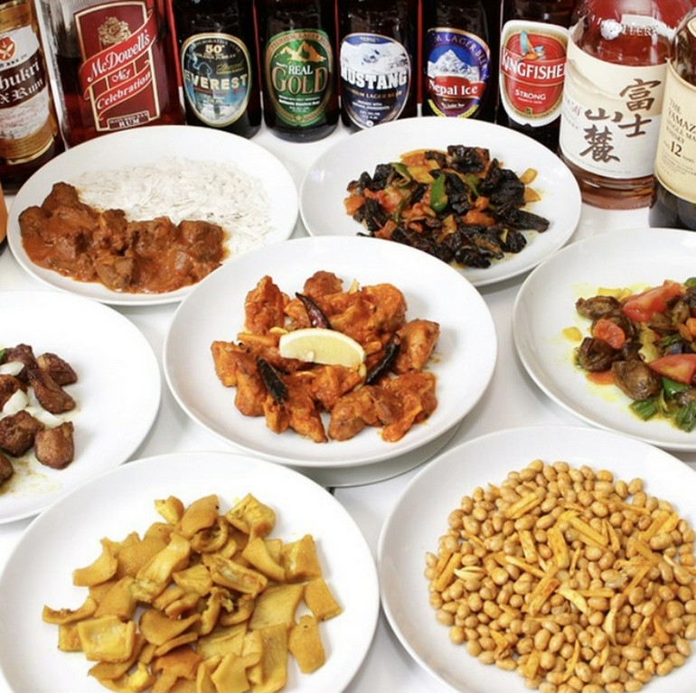 いろんな種類の料理を提供しております。