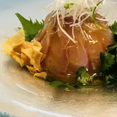 真鯛の中華風お刺身
