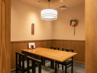 4名様には個室がおすすめです！