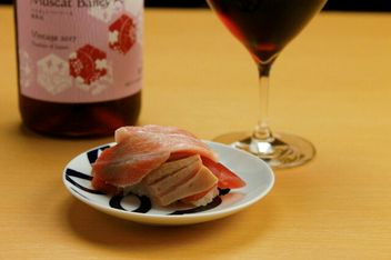 Sushi to wine Sancha Monica