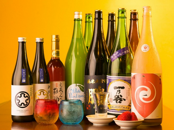 日本酒にこだわっている